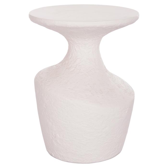ΤΡΑΠΕΖΙ ΒΟΗΘΗΤΙΚΟ REBON HM18156.02S FIBER CEMENT ΣΕ ΛΕΥΚΟ--Φ27.5x50Υεκ.