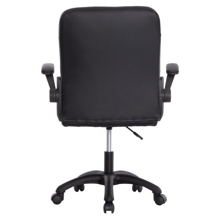 ΚΑΡΕΚΛΑ ΓΡΑΦΕΙΟΥ PORTIMA HM1197.01 ΜΑΥΡΟ PVC-NYLON ΣΚΕΛΕΤΟΣ & ΒΑΣΗ 69x57x97Υεκ.