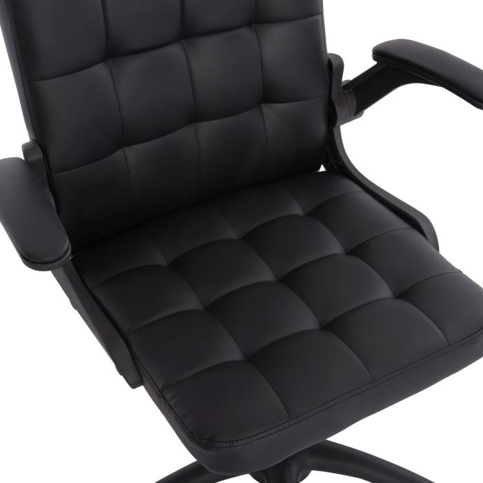 ΚΑΡΕΚΛΑ ΓΡΑΦΕΙΟΥ PORTIMA HM1197.01 ΜΑΥΡΟ PVC-NYLON ΣΚΕΛΕΤΟΣ & ΒΑΣΗ 69x57x97Υεκ.