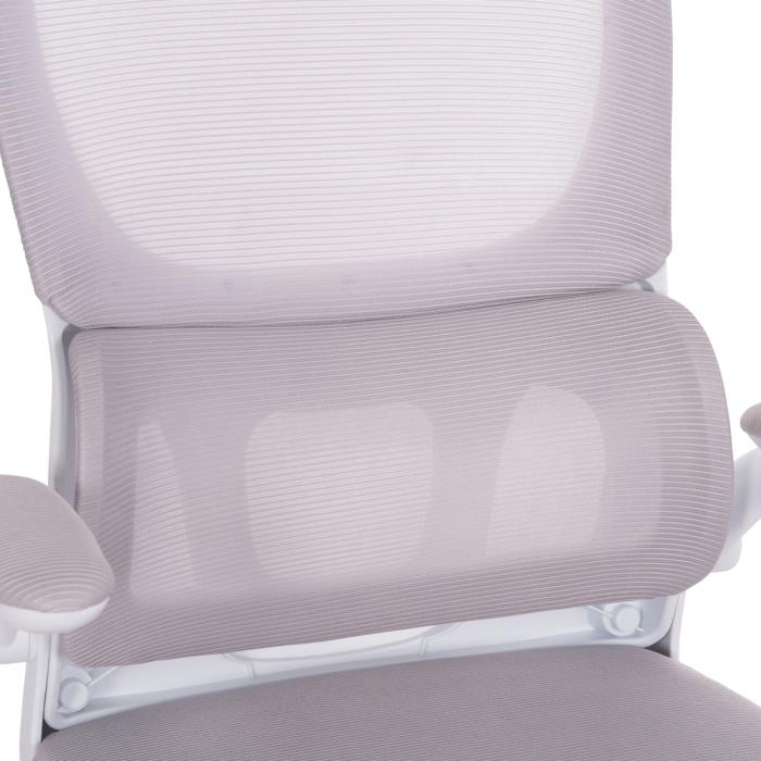 ΚΑΡΕΚΛΑ ΓΡΑΦΕΙΟΥ BASTON HM18236.03 ΓΚΡΙ MESH & ΛΕΥΚΟΣ PP ΣΚΕΛΕΤΟΣ 64x60x127Υεκ.