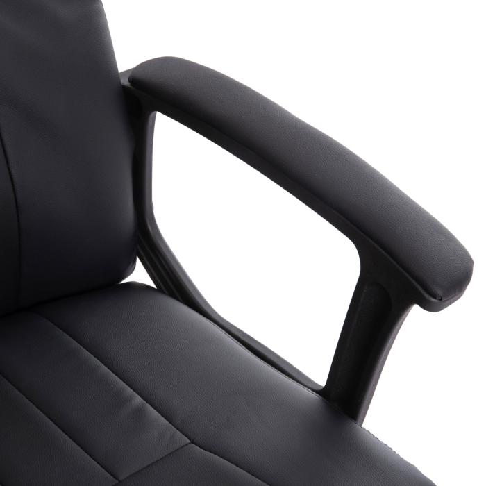 ΚΑΡΕΚΛΑ ΓΡΑΦΕΙΟΥ NIMBLE HM1199.01 ΜΑΥΡΟ PVC-ΜΑΥΡΟΣ ΣΚΕΛΕΤΟΣ & ΒΑΣΗ NYLON 59x64x122Υεκ