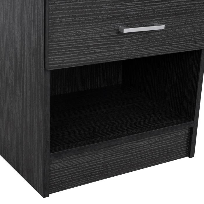 ΚΟΜΟΔΙΝΟ ΜΕ 1 ΣΥΡΤΑΡΙ LANEY ZEBRANO 45x35,5x47Υ εκ. HM2345.02