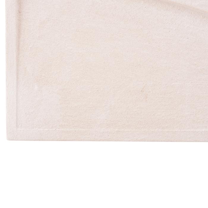 ΠΙΝΑΚΑΣ ΟΡΘΟΓΩΝΙΟΣ ΣΕΙΡΑ SANTORINI HM4510 MDF ΣΕ ΥΠΟΛΕΥΚΟ ΧΡΩΜΑ 60x4(πάχος)x80Υεκ.