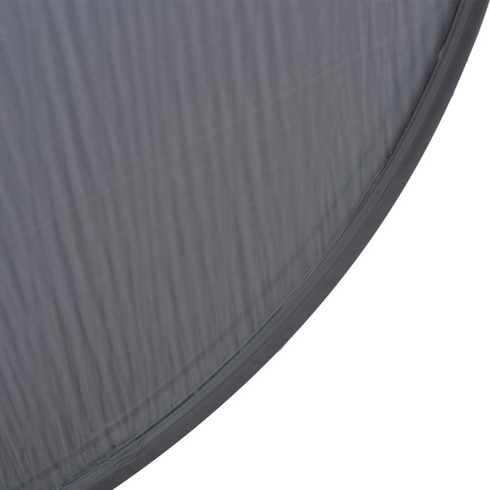 ΚΑΘΡΕΠΤΗΣ ΤΟΙΧΟΥ ΣΕΙΡΑ ARCHER HM4498.40 ΠΛΑΙΣΙΟ ΣΤΡΟΓΓΥΛΟ ΑΛΟΥΜΙΝΙΟΥ ΑΣΗΜΙ Φ80εκ