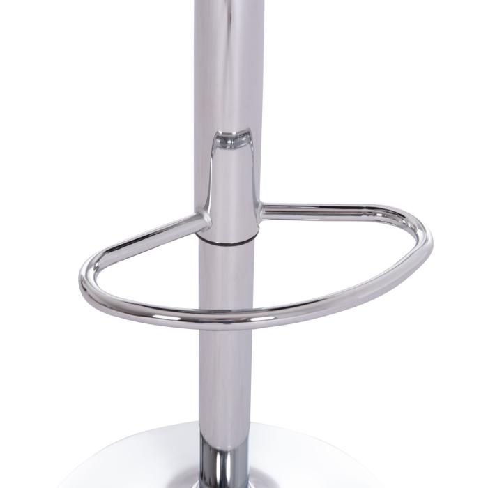 ΣΚΑΜΠΟ ΜΠΑΡ ROSE HM204.22 ΜΕ ΑΜΟΡΤΙΣΕΡ ΧΡΩΜΙΟΥ & ΛΕΥΚΟ PU 48x45x105Υεκ.