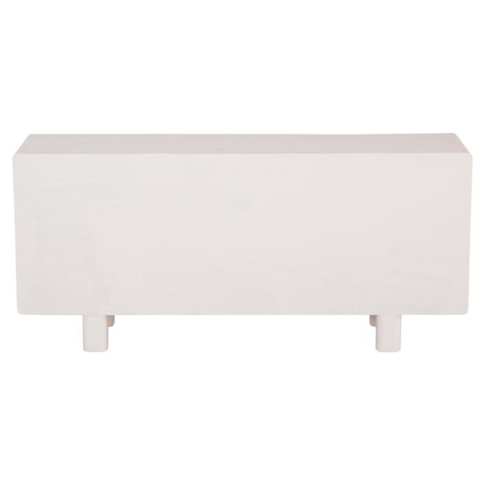 ΜΠΟΥΦΕΣ ΣΕΙΡΑ SANTORINI HM18068 MDF ΣΕ ΥΠΟΛΕΥΚΟ ΧΡΩΜΑ-3 ΠΟΡΤΕΣ 140x38x64Υεκ.