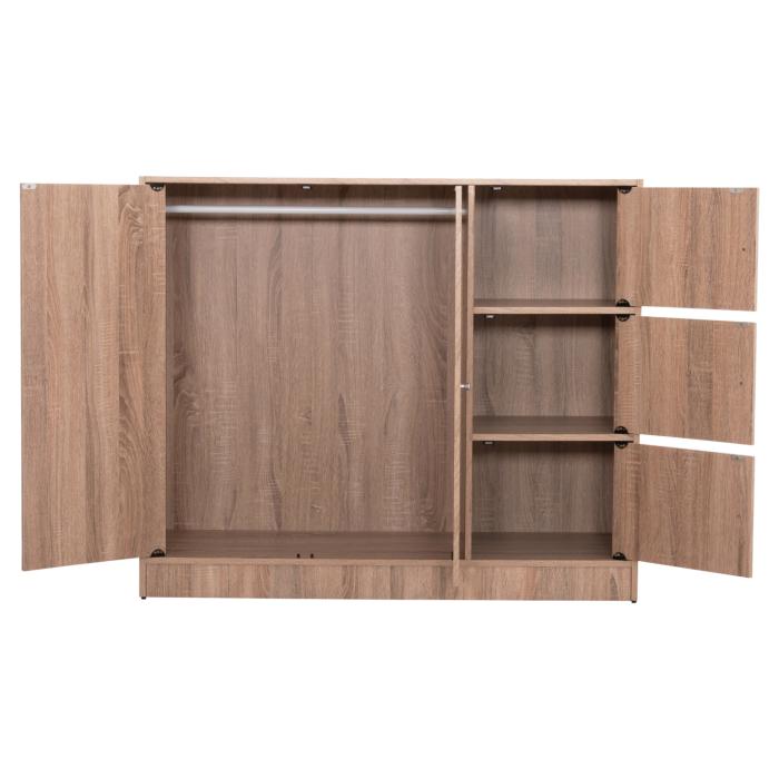 ΝΤΟΥΛΑΠΙ ΜΕ 4 ΑΠΟΘ.ΧΩΡΟΥΣ MATIN HM2480.02 SONAMA OAK ΜΕΛΑΜΙΝΗ 117x39,5x99,5Υεκ