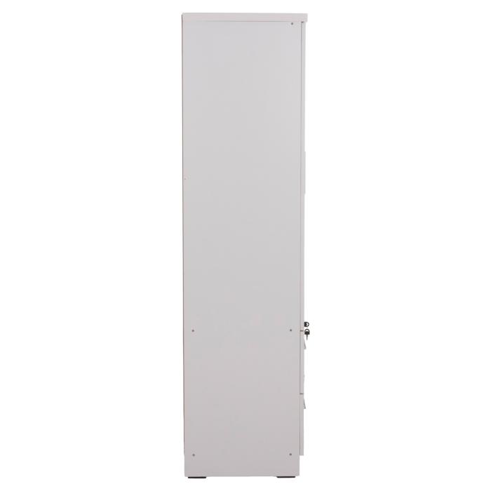 ΝΤΟΥΛΑΠΑ ΜΕ ΚΑΘΡΕΦΤΗ & ΣΥΡΤΑΡΙΑ JARRY HM2485.01 ΛΕΥΚΗ ΜΕΛΑΜΙΝΗ 119x48x183Υεκ