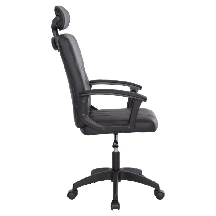 ΚΑΡΕΚΛΑ ΓΡΑΦΕΙΟΥ NIMBLE HM1199.01 ΜΑΥΡΟ PVC-ΜΑΥΡΟΣ ΣΚΕΛΕΤΟΣ & ΒΑΣΗ NYLON 59x64x122Υεκ