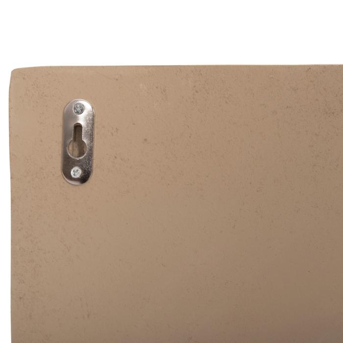 ΠΙΝΑΚΑΣ ΟΡΘΟΓΩΝΙΟΣ ΣΕΙΡΑ SANTORINI HM4522 MDF ΣΕ ΜΠΕΖ ΧΡΩΜΑ 60x4(πάχος)x80Υεκ.