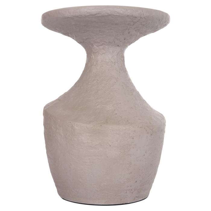 ΤΡΑΠΕΖΙ ΒΟΗΘΗΤΙΚΟ REBON HM18156.03L FIBER CEMENT ΣΕ ΓΚΡΙ--Φ40x56.5Υεκ.
