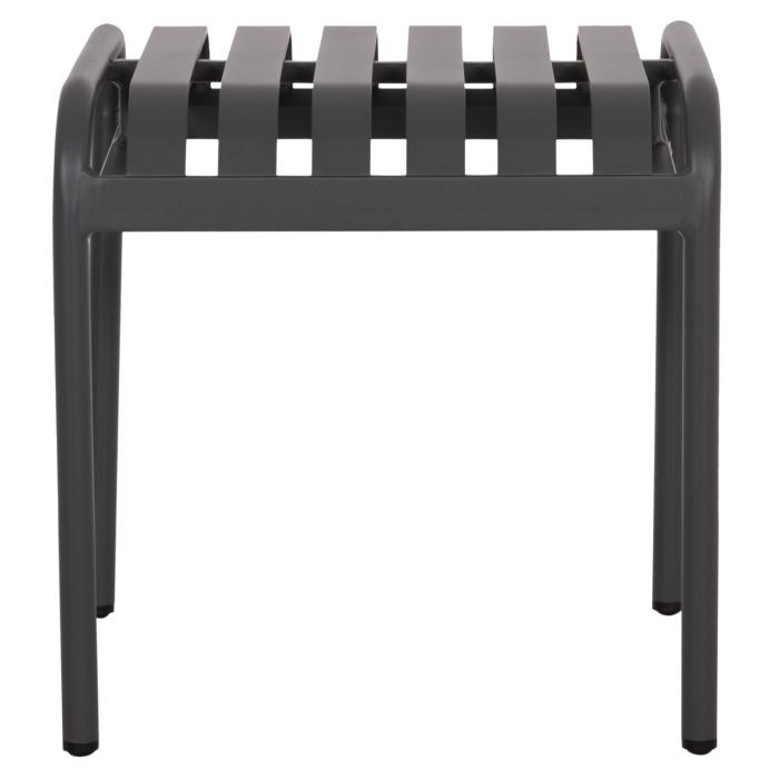 ΣΚΑΜΠΟ ΑΛΟΥΜΙΝΙΟΥ RACHEL HM6340.01 ΓΚΡΙ 45x45x46Υεκ.