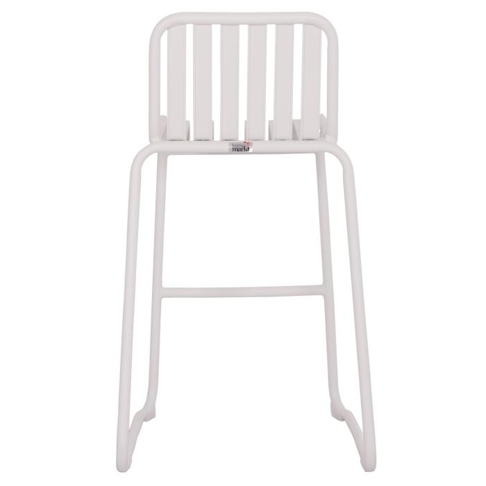 ΣΚΑΜΠΟ ΜΠΑΡ ΑΛΟΥΜΙΝΙΟΥ RACHEL HM6341.02 ΛΕΥΚΟ 47x56,5x98,5Υεκ.
