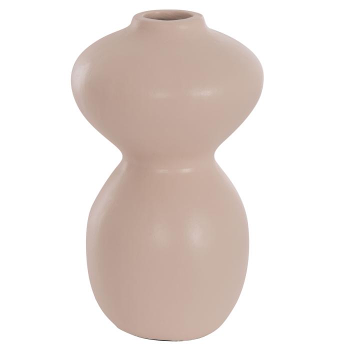 ΕΠΙΤΡΑΠΕΖΙΟ ΔΙΑΚΟΣΜΗΤΙΚΟ ΒΑΖΟ NELLY HM4669.02 ΤΕΡΑΚΟΤΑ ΣΕ ΚΡΕΜ--Φ22x35Υεκ.