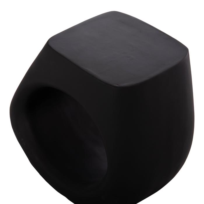 ΣΚΑΜΠΟ ΣΑΛΟΝΙΟΥ LANS HM4691.01 FIBER CEMENT ΣΕ ΜΑΥΡΟ--58x28x45.5Υεκ.