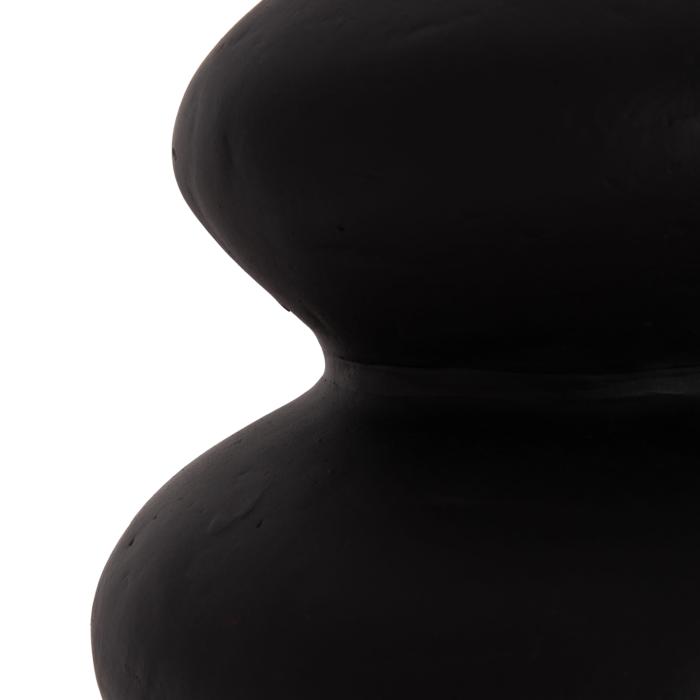 ΣΕΤ 2 ΕΠΙΤΡΑΠΕΖΙΑ ΔΙΑΚΟΣΜΗΤΙΚΑ ΒΑΖΑ CHELIN ΗΜ21144 ΤΕΡΑΚΟΤΑ ΣΕ ΜΑΥΡΟ & ΜΩΒ