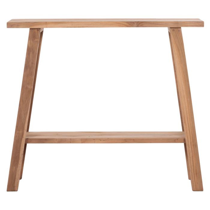 ΚΟΝΣΟΛΑ TALIBER HM18256 ΞΥΛΟ TEAK ΣΕ ΦΥΣΙΚΟ ΧΡΩΜΑ 90x30x77Υεκ.