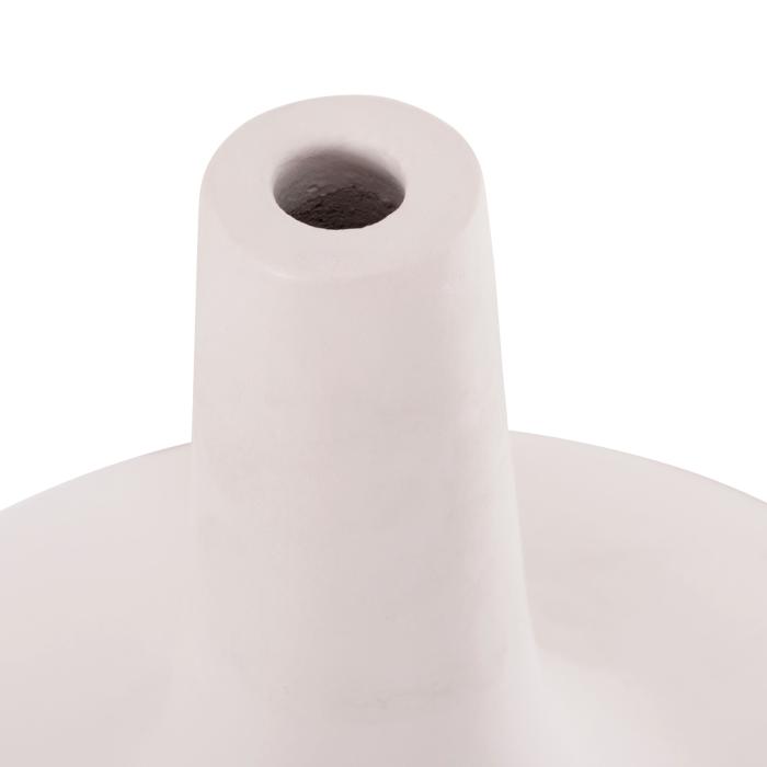 ΕΠΙΤΡΑΠΕΖΙΟ ΔΙΑΚΟΣΜΗΤΙΚΟ ΒΑΖΟ DENI HM4663.02M FIBER CEMENT ΣΕ ΛΕΥΚΟ--Φ30x29.5Υεκ