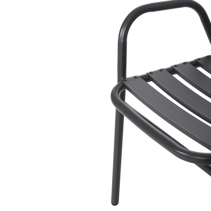 ΣΕΤ ΤΡΑΠΕΖΑΡΙΑΣ 5ΤΜΧ ADAM HM21219 ΚΑΡΕΚΛΕΣ ΜΕΤΑΛΛΙΚΕΣ & ΤΡΑΠΕΖΙ 110x60 ΓΚΡΙ