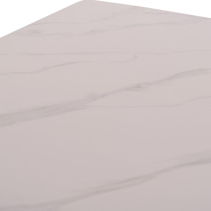 ΣΕΤ ΤΡΑΠΕΖΑΡΙΑΣ 5ΤΜΧ RAVEN HM21068.01 ΚΕΡΑΜΙΚΟ TOP ΛΕΥΚΟ ΜΑΡΜΑΡΟ--ΜΠΕΖ ΥΦΑΣΜΑ
