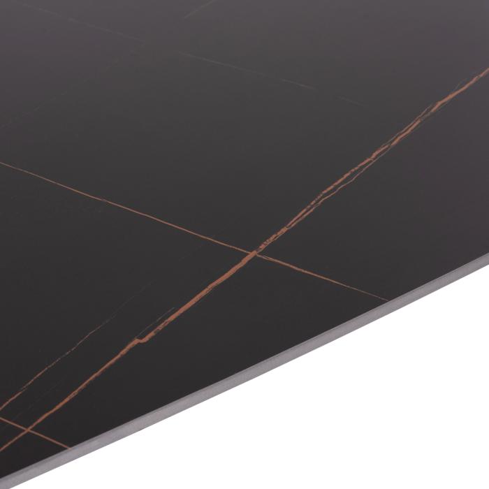 ΣΕΤ ΤΡΑΠΕΖΑΡΙΑΣ 5ΤΜΧ RAVEN HM21224.02 ΚΕΡΑΜΙΚΟ TOP ΜΑΥΡΟ ΜΑΡΜΑΡΟ--ΒΕΛΟΥΔΟ ΜΑΥΡΟ