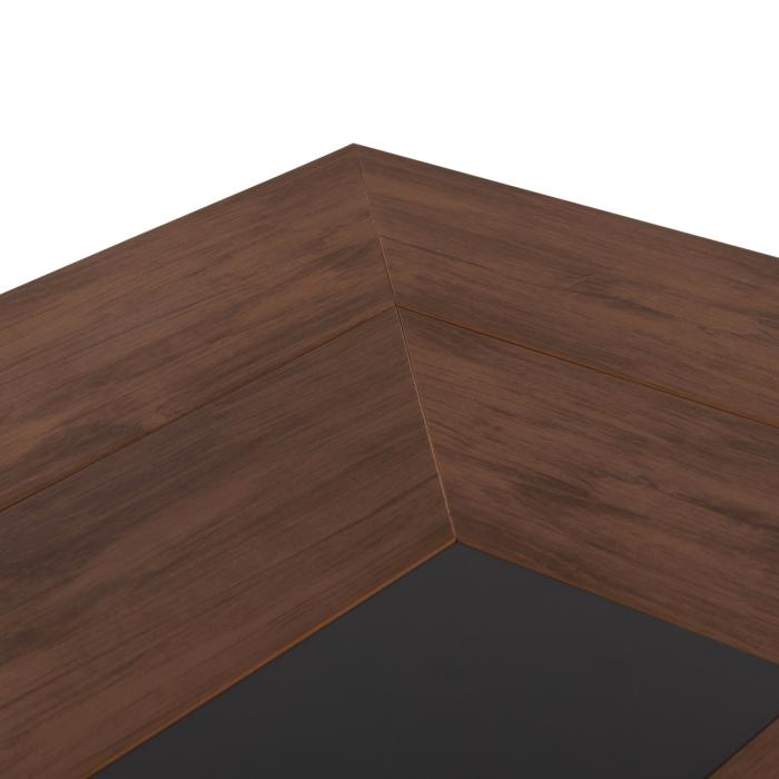ΤΡΑΠΕΖΙ ΑΛΟΥΜΙΝΙΟΥ TABER ΜΕ POLYWOOD 200X100 ΓΚΡΙ HM5131.12