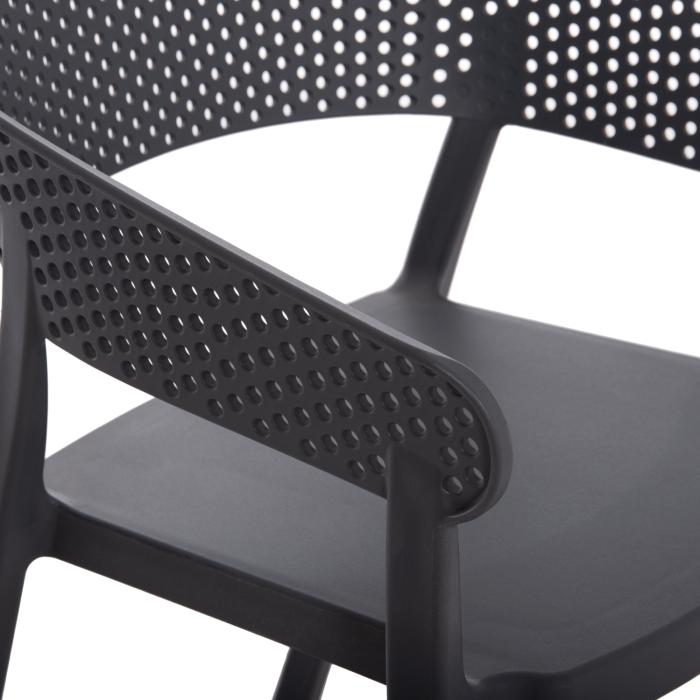 ΠΟΛΥΘΡΟΝΑ ΠΟΛΥΠΡΟΠΥΛΕΝΙΟΥ PERFOE HM5941.10 ΓΚΡΙ 56x50x73Υεκ.
