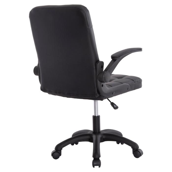 ΚΑΡΕΚΛΑ ΓΡΑΦΕΙΟΥ PORTIMA HM1197.01 ΜΑΥΡΟ PVC-NYLON ΣΚΕΛΕΤΟΣ & ΒΑΣΗ 69x57x97Υεκ.