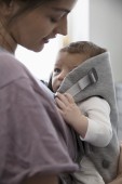 BabyBjorn μάρσιπος Mini 3D Jersey, Light Grey 021072 - pigibebe.gr