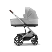 Cybex Πορτ Μπεμπέ Cot S Lux New, Lava Grey - pigibebe.gr