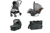 Peg Perego Πολυκαρότσι Burigotto Leblon Light Grey - pigibebe.gr