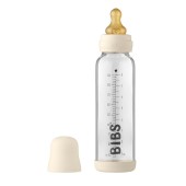 BIBS Μπιμπερό Γυάλινο 225ml Ivory 5014216 - pigibebe.gr