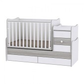 Lorelli Κούνια Μετατρεπόμενο Κρεβάτι Maxi Plus - White Artwood - pigibebe.gr