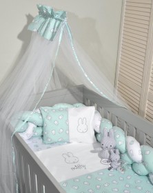 Miffy Σετ Κούνιας 7τμχ 100×140 - Μέντα