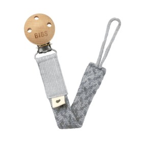 Bibs Κλιπ Πιπίλας Paci Braid Cloud/Iron 9401102