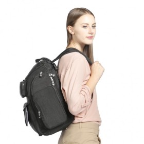 New Born Τσάντα Αλλαξιέρα Backpack My bag - Black