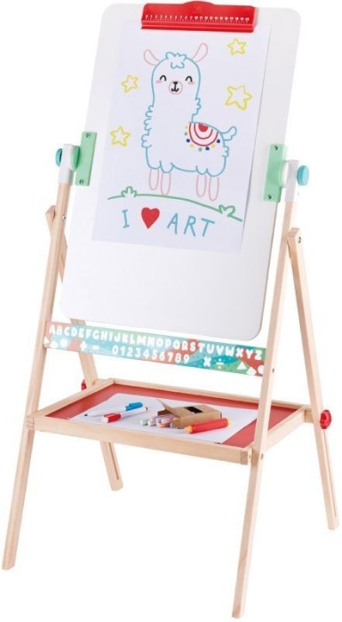 Hape Early Explorer Ξύλινος Πίνακας Flip Flat Easel 