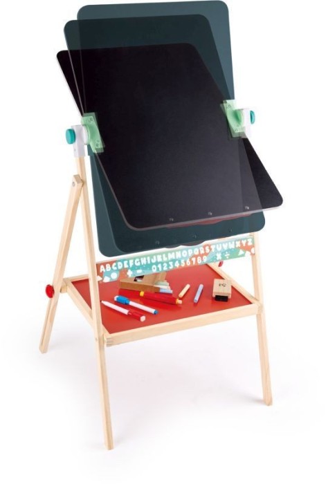 Hape Early Explorer Ξύλινος Πίνακας Flip Flat Easel 