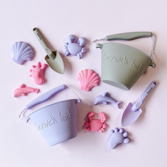 Scrunch Καλούπια από ανακυκλώσιμη σιλικόνη Sage Green 4 τμχ