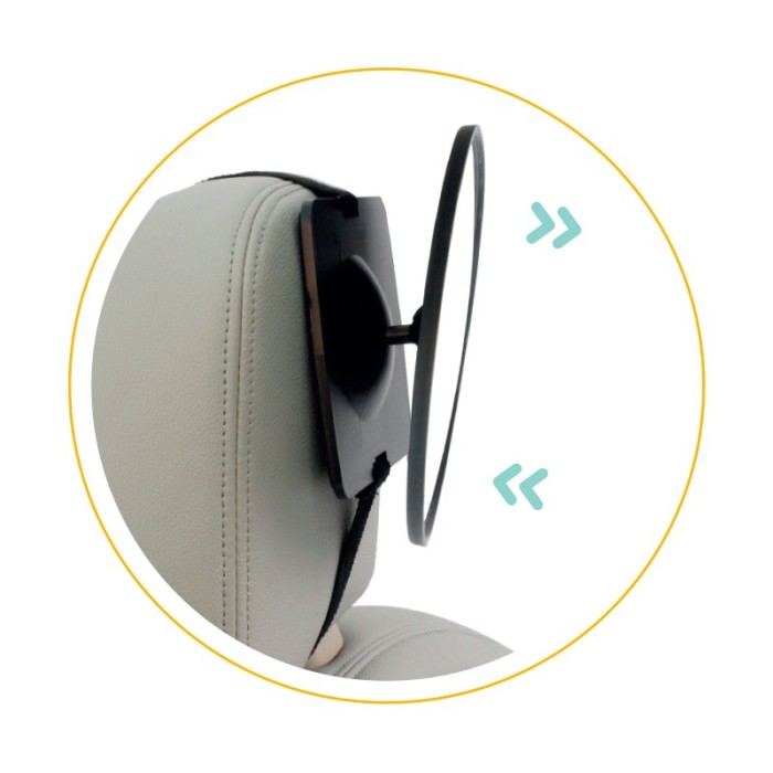 Babywise Baby Car Mirror με Περιστροφή 