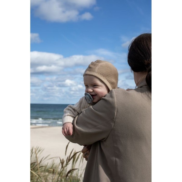 BiBS Πιπίλες 2τμχ Καουτσούκ Boheme 0-6m Khaki/Dusty Blue No1