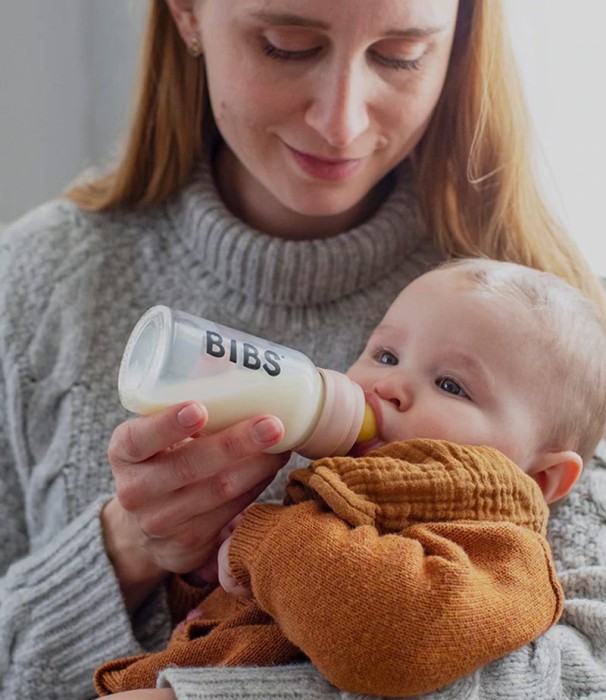 BIBS Μπιμπερό Γυάλινο 225ml Ivory 5014216