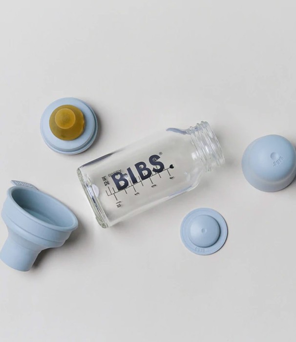 BIBS Μπιμπερό Γυάλινο 225ml Ivory 5014216