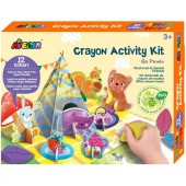 Avenir - Κουτί με 12 Κραγιόν Crayon Activity Go Picnic - pigibebe.gr