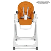 Peg Perego Κάθισμα Φαγητού Prima Pappa Follow Me, Ice + ΔΩΡΟ μπάρα παιχνιδιών - pigibebe.gr