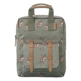 Παιδικό σακίδιο πλάτης νηπιαγωγείου Deer Olive Large 36x26cm ( 3-5 ετών )