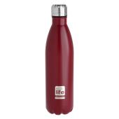 Ecolife Θερμός Μεταλλικό Μπουκάλι Red 1lt- pigibebe.gr