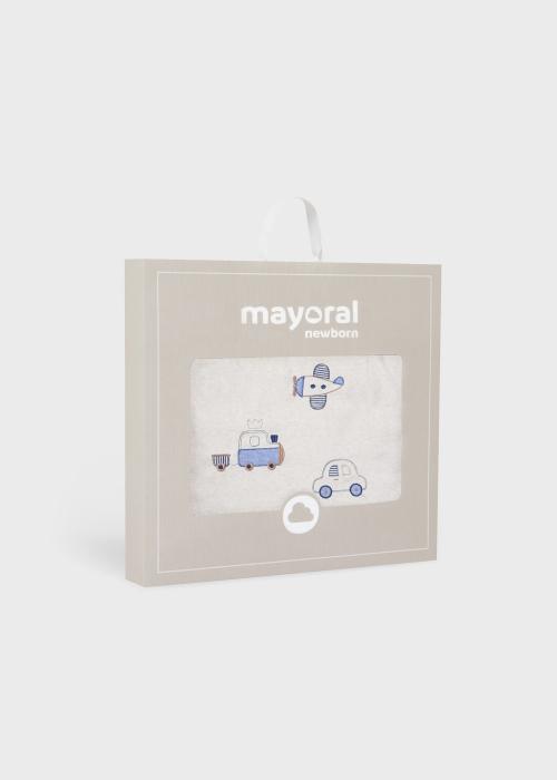 Mayoral Βρεφική Κουβέρτα Αγκαλιάς 80x100cm Newborn Gift Box