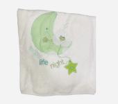 Baby Life Βρεφικό Μπουρνούζι 70x70cm Green Moon - pigibebe.gr