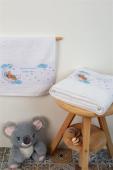 Dimcol Σετ Βρεφικές Πετσέτες Μπάνιου Sweet Dreams 552 Λευκό - pigibebe.gr